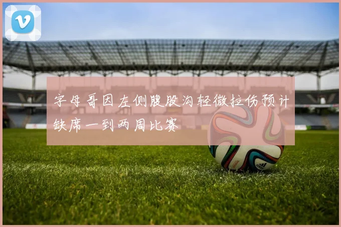 字母哥因左侧腹股沟轻微拉伤预计缺席一到两周比赛